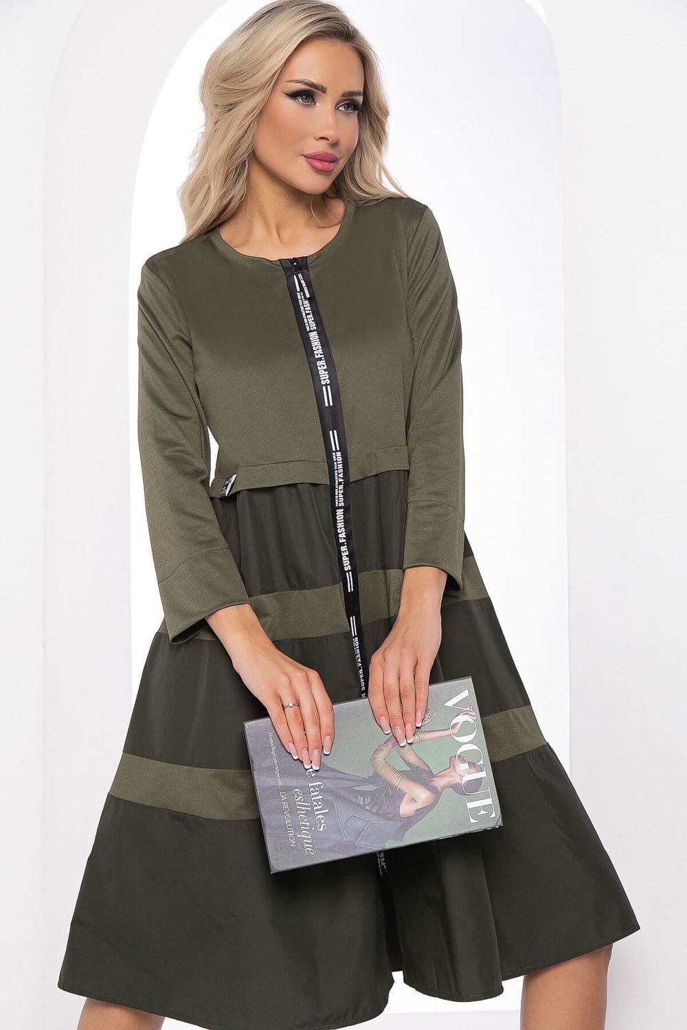 Платье "Земфира" (хаки) П8301 LT Collection