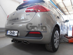Фаркоп оцинкованный Galia H086C для Hyundai i30 хетчбек 2012-, Kia Ceed хетчбек 2012-(паспорт и сертификат в комплекте)(без электрики)