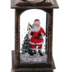 Сувенир с подсветкой Christmas «Фонарь - Весёлый Дед Мороз» 12,8х5,4 см (3хAG13)