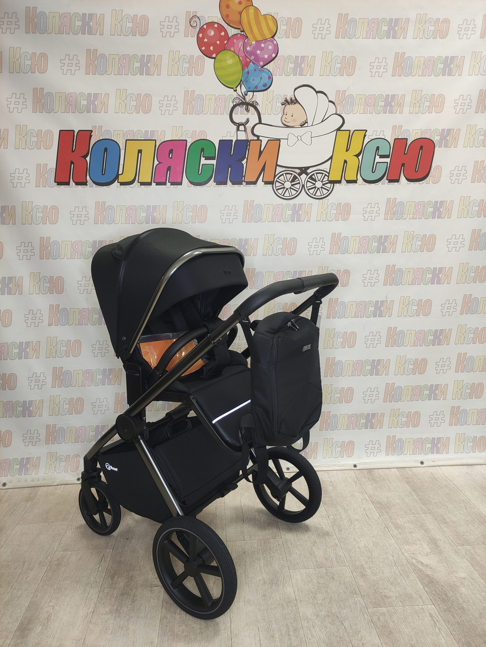 Коляска модульная Rant Falcon Soft Therm Black