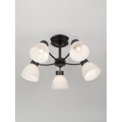 Люстра Rivoli Aemilia 9185-305 5хЕ27 60 Вт модерн | Rivoli