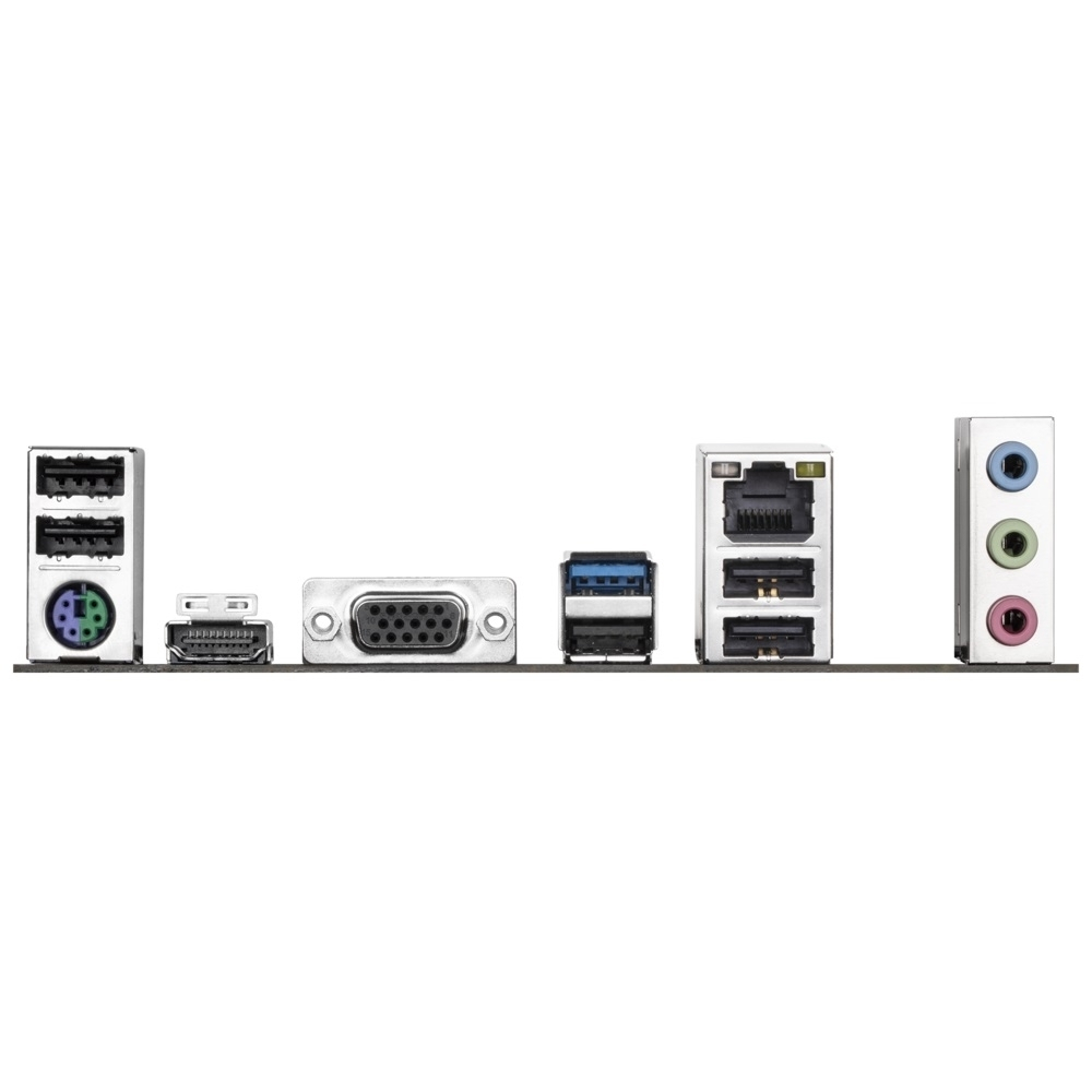 Материнская плата Gigabyte H810M H (Socket 1851, IntelH810, 2xDDR5-6400, D-SUB+HDMI, 1xPCI-Ex16, 1xPCI-Ex1, 4xSATA3(RAID 0 / 1 / 5 / 10), 1xM.2, 8Ch Audio, GLan, (5+2)xUSB2.0, (1+2)xUSB3.2, (0+1)xUSB Type-C, mATX)