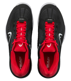 Мужские кроссовки теннисные Head Revolt Pro 4.5 - black/red
