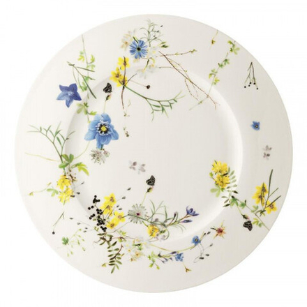 Обеденная тарелка Rosenthal Brillance Fleurs des Alpes Coup 33 см