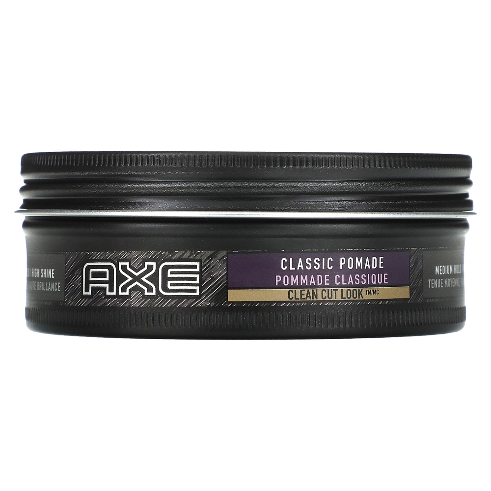 Axe, Classic Pomade, средней фиксации, для яркого блеска, 75 г (2,64 унции)