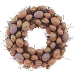 GAEM Изделие декоративное "Венок пасхальный", L32 W7 H33 см