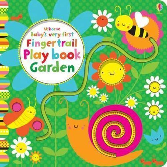 Baby&#39;s Very First Fingertrail Play book Garden