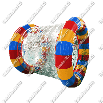 Аттракцион Водный роллер "Комбинированный" ПВХ, 2,2*2*2 м