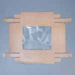 Коробка подарочная «Горошек» , 23.5 × 20.5 × 5.5 см