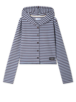Женский Кардиган Stripe Hoodie