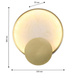 Настенный светодиодный светильник Favourite Solaris 4729-1W