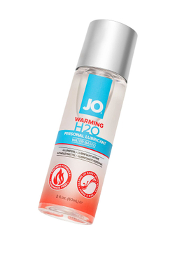 Согревающий лубрикант на водной основе JO Personal Lubricant H2O Warming - 60 мл.