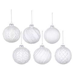 Набор ёлочных украшений freezy magic из коллекции new year essential, 6 шт.