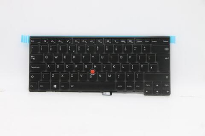 Клавиатура для Ноутбука Lenovo LenovoThinkPad T440 / T440p с подсветкой, раскладка - английская, черная (04X0168)