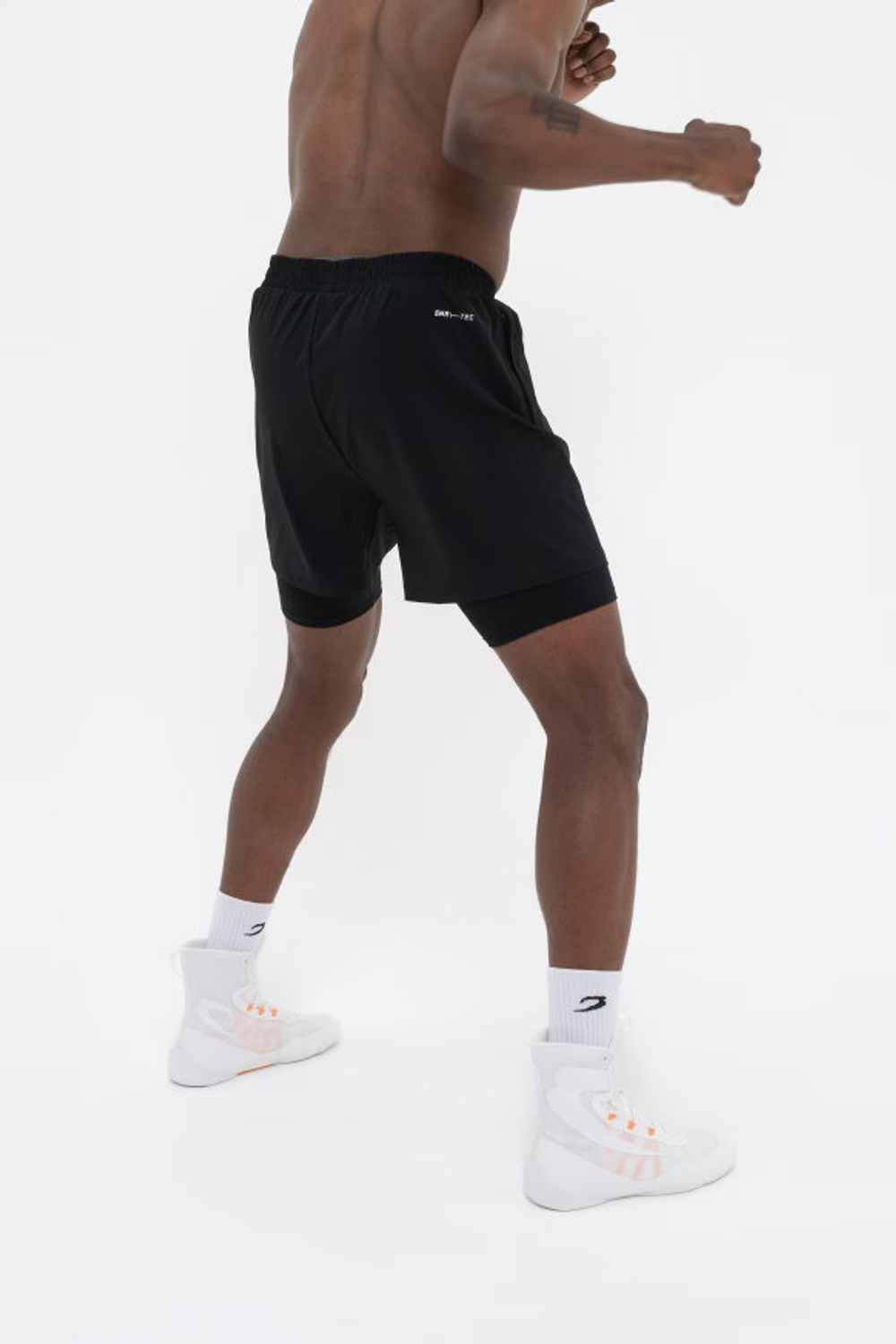Шорты BOXRAW Valdes 2 в 1 черные