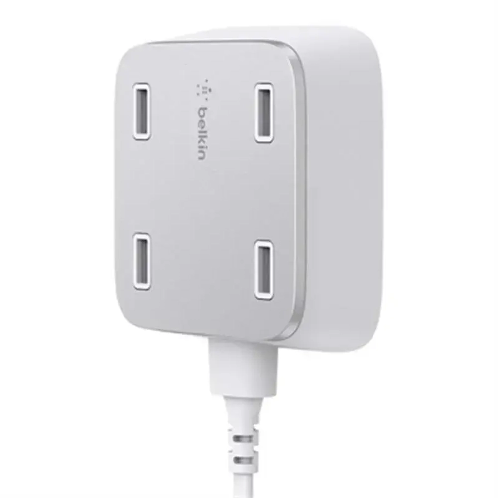 Сетевое зарядное устройство Belkin 4xUSB Charger 26W 2,4 А (White)