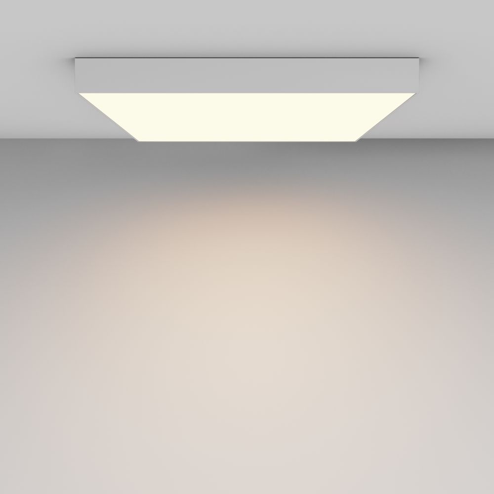 Светильник потолочный светодиодный Maytoni Zon C032CL-90W3K-SQ-W