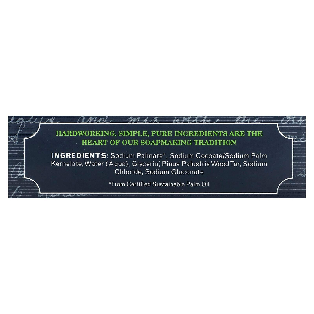 The Grandpa Soap Co., Мыло для лица и тела, сосновый деготь, 120 г (4,25 унции)