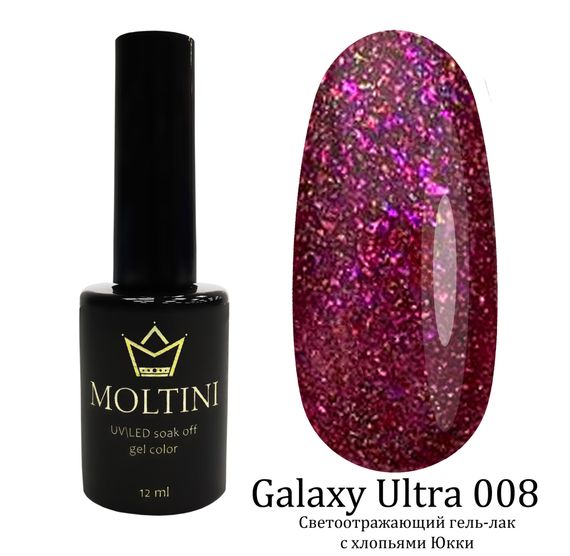 Гель-лак Moltini Galaxy Ultra 008, 12 ml