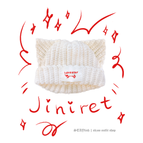 Шапочка (вязаная) / STAYlish / Lovestay Jiniret (для стандартного плюшика skzoo)