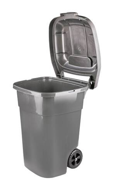 Бак для мусора Эконом 65л (на колесах) цвета в ассортименте