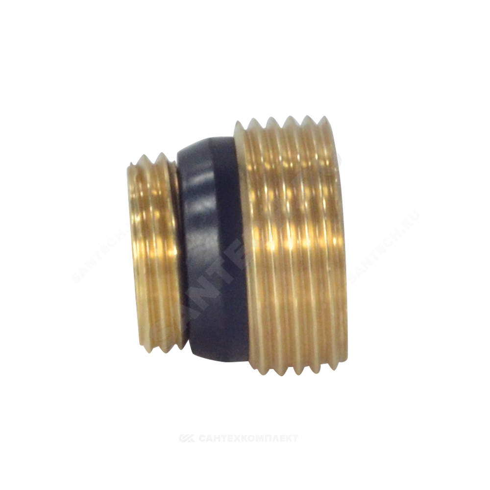 Переходник латунь 1/2"x3/4" под евроконус НР R483 Giacomini R483Y023