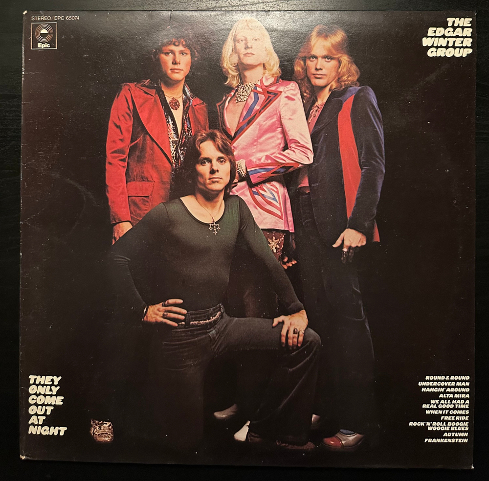 The Edgar Winter Group - They Only Come Out At Night (Голландия 1972г.)