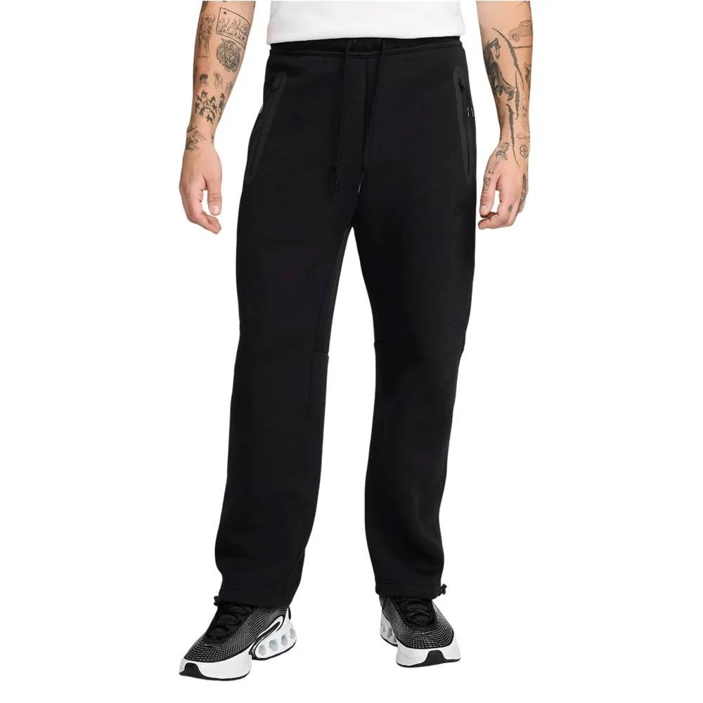 Штаны Широкие Nike Tech Fleece 2023 Black