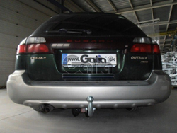 Фаркоп оцинкованный Galia S047C для Subaru Legacy Station Wagon (BE/BH) 1999-2003, Subaru Outback 4WD 1999-2003(паспорт и сертификат в комплекте)(без электрики)