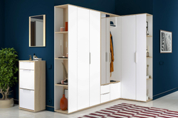 Куба Комод 13.114 N Дуб сонома, Белый премиум