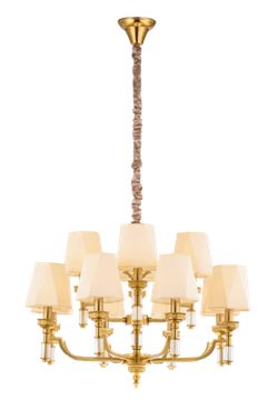 8679/8+4LT BRASS (1) Люстра NW