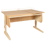 Растущая парта  Дэми СУТ 25 с задними полками СУТ.15.210 (1200×880 мм)