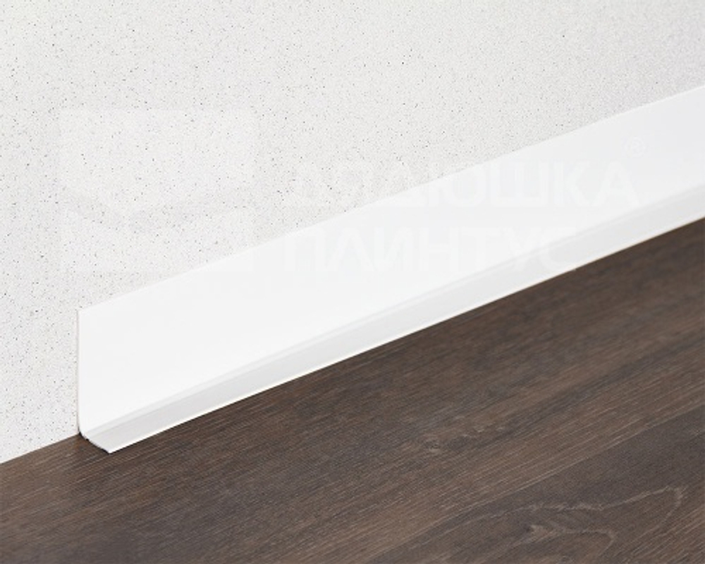 Плинтус ПВХ гибкий Флекс 50мм 24,0 м , Серый