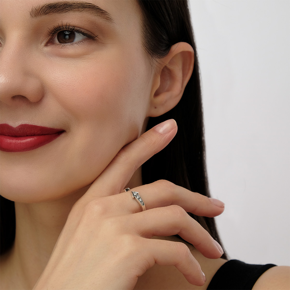 "Стрелка" кольцо из коллекции "Ералаш" от Jenavi