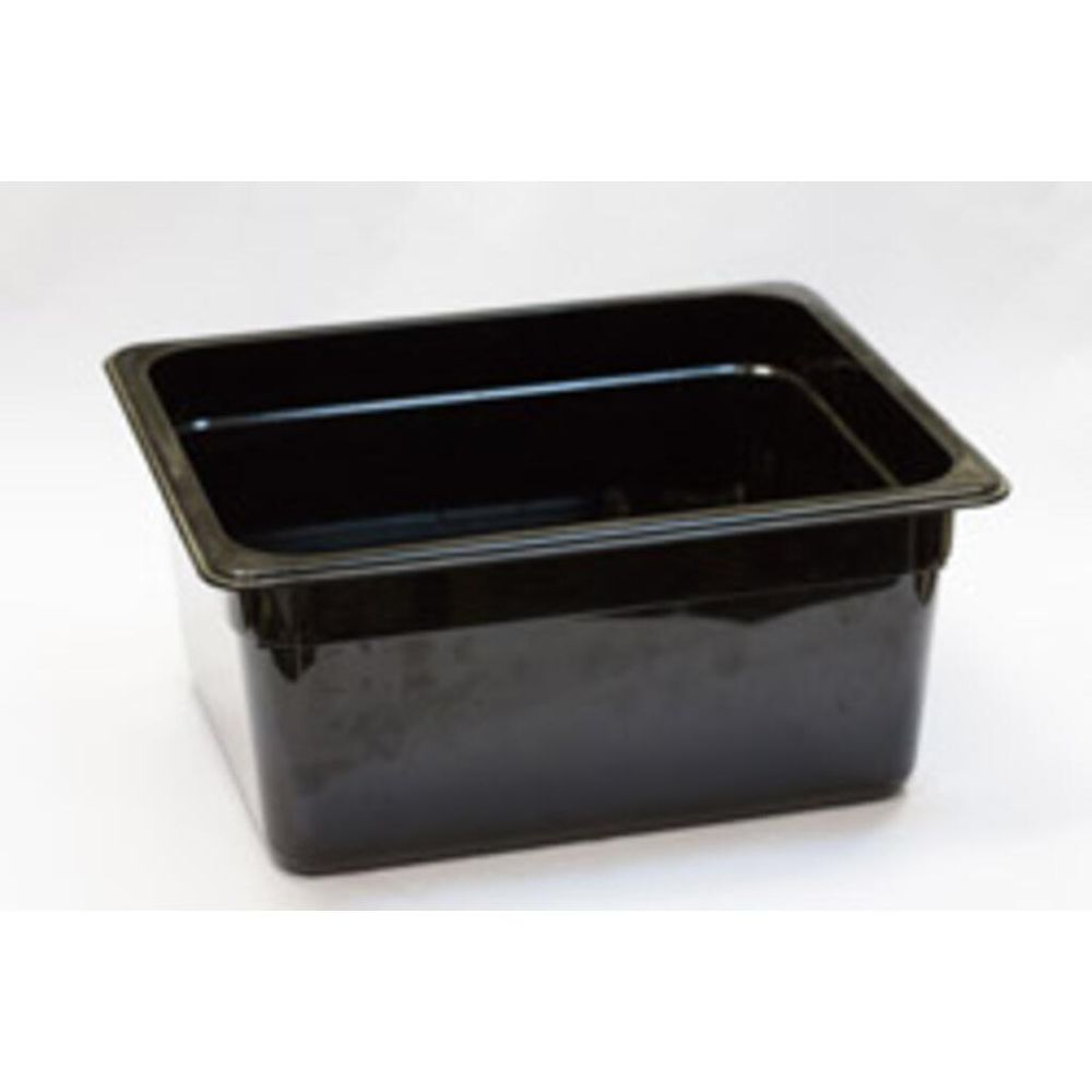 Гастроемкость 1/1 h150 мм поликарбонат 530*325*150 мм черная 20 л P.L.