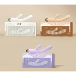 Вибратор-кролик Pada от Drywell белый