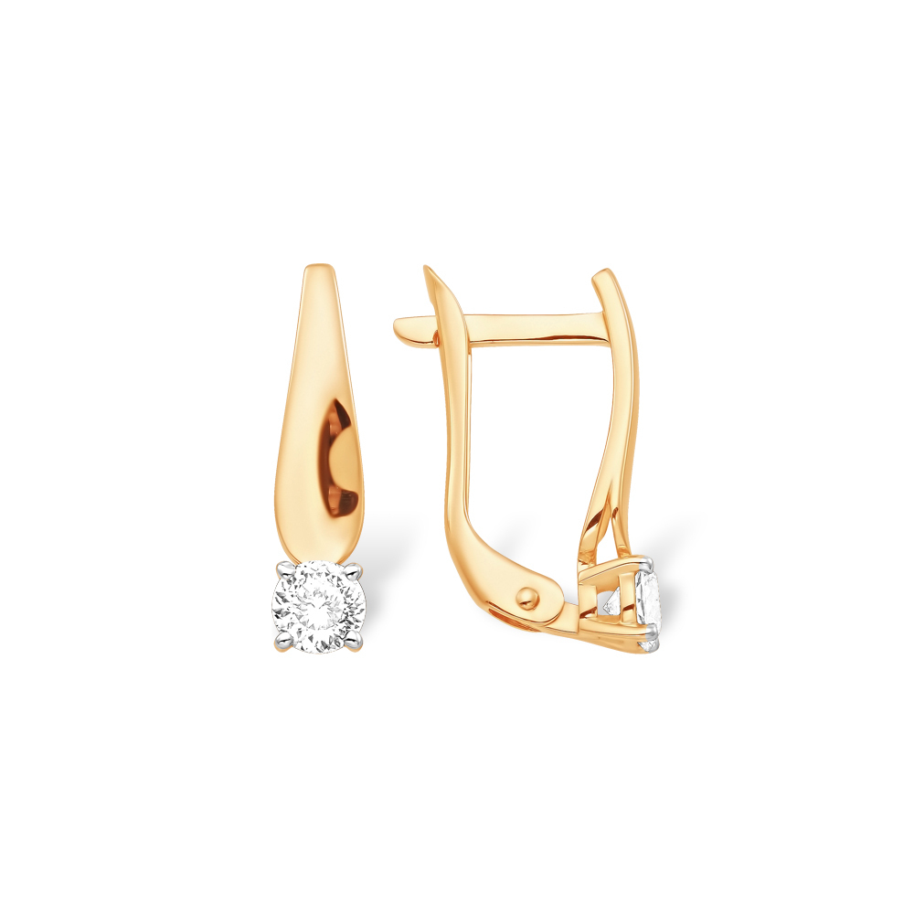 Серьги из золота 585 пробы
