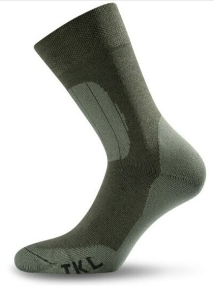 Зимние треккинговые носки Lasting TKL 620 Merino Wool зеленый M
