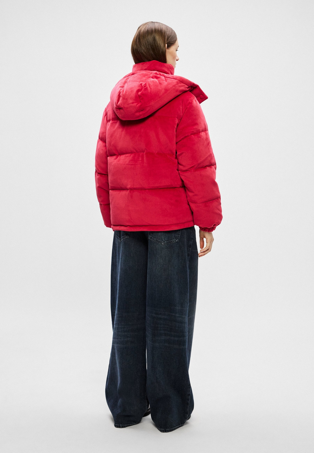 Куртка утепленная женская TOMMY JEANS TJW QUILTED VELVET P