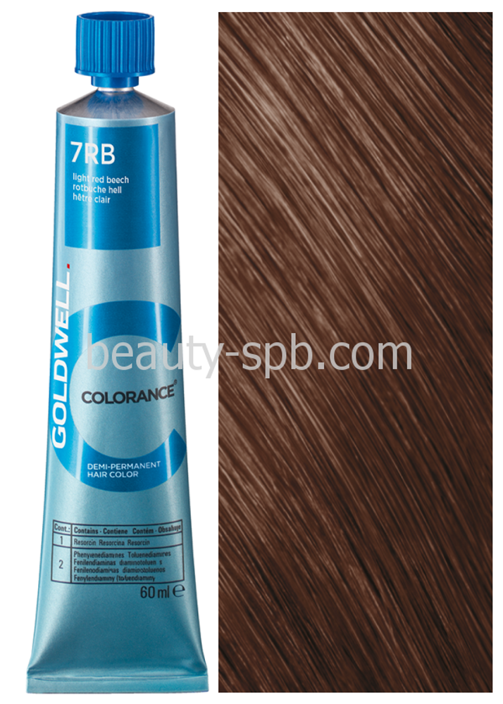 Goldwell Colorance 7RB светло-красный бук 60 мл