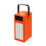 Внешний аккумулятор с ручкой Deppa NRG Turbo Z Pro (120000 мА·ч) Проводная зарядка: USB-C, 4 USB-A. Беспроводная зарядка: нет. Есть два фонаря, дисплей, поддержка PD и QC. Энергоёмкость — 444 Вт·ч. Максимальная выходная мощность — 100 Вт