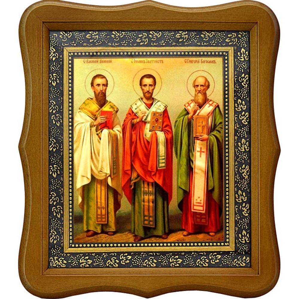 ри Святителя. Вселенские учителя. Икона на холсте.