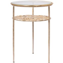 Столик декоративный Monstera Deliciosa (Монстера) Айвори