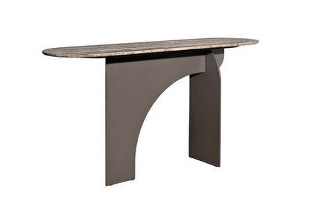 Консоль Арка (Arco) травертин 150x43x80см Garda Decor