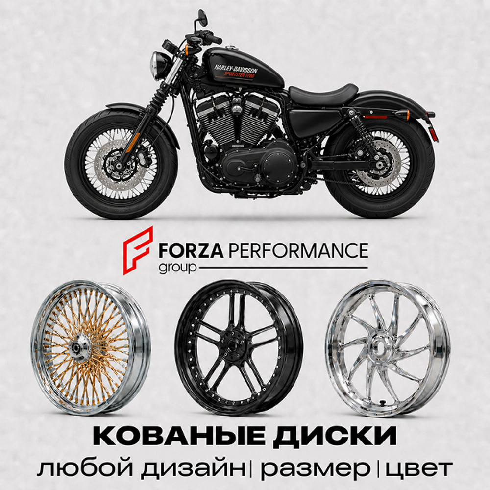 Кованые диски для Harley Davidson Sportster