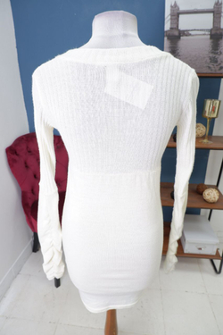 Платье Bonprix белое, 40-42 размер