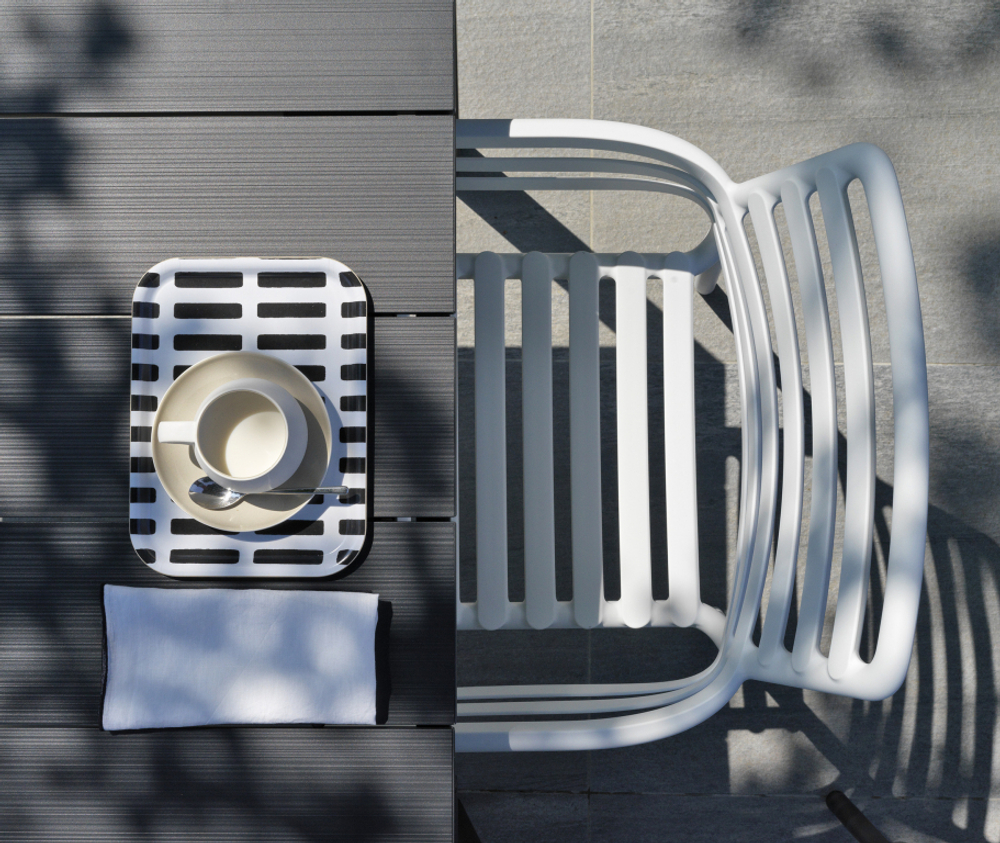 Кресло пластиковое Nardi Doga, белый