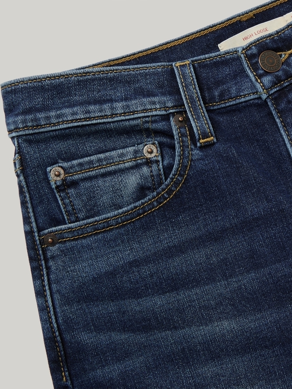 Женские свободные джинсы с завышенной талией Levi's High Loose 26872-0024