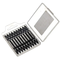 Бита PH2/PZ2 x 65мм S3 10шт. двухсторонняя намагниченная WURZ 2620