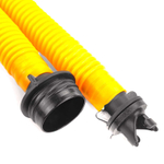 Насос ножной ПВХ Премьер 7л (дерево), желтый шланг